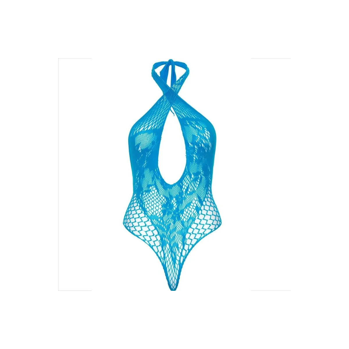 Teddy-Halfter mit Spitze Blau von Leg Avenue Teddies kaufen | Fesselliebe