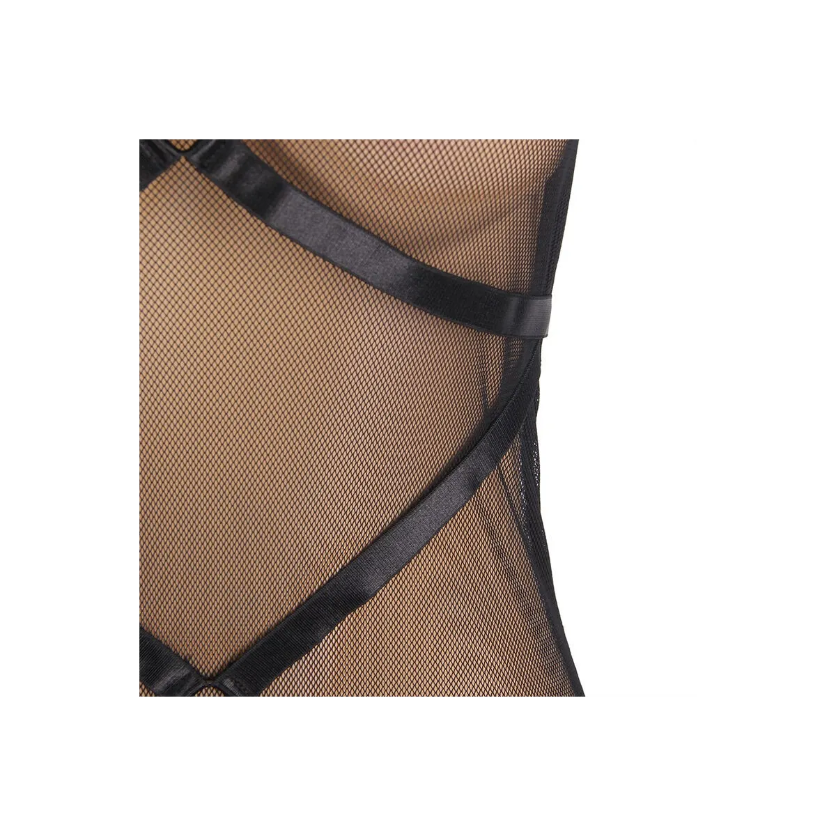 Transparentes Neckholder-Kleid Schwarz S/M von Subblime Dresses kaufen | Fesselliebe