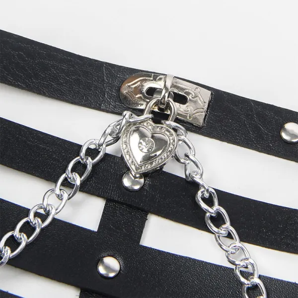 Korsett Harness mit Kette Detail One Size (S-L) von Subblime Fetish kaufen | Fesselliebe