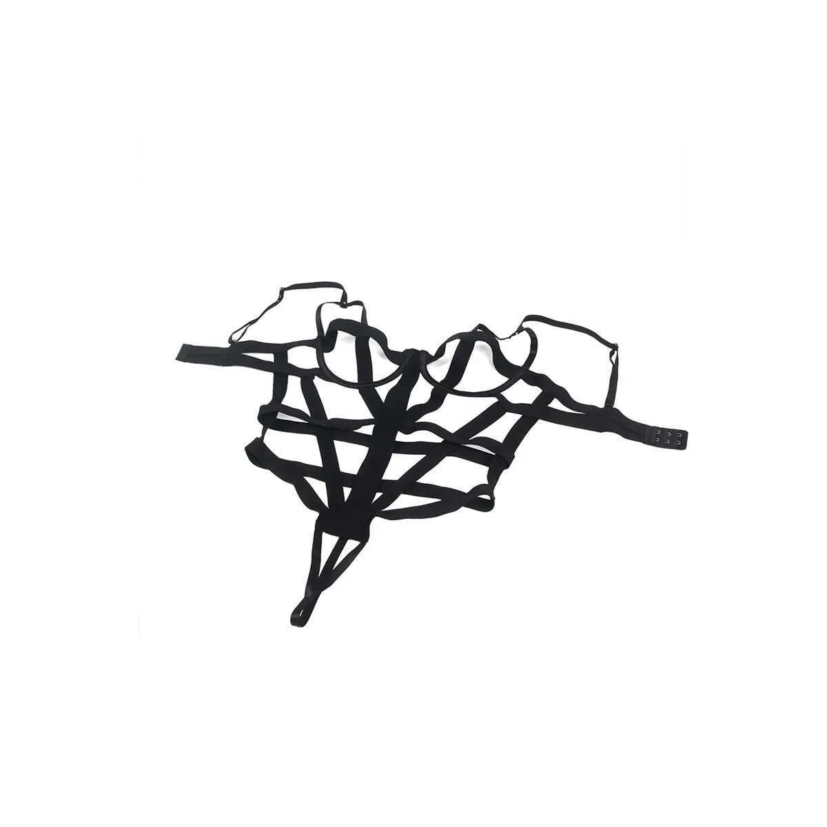 Sexy Body mit Ausschnitten Schwarz S/M von Subblime Bodies kaufen | Fesselliebe