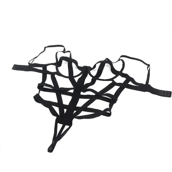 Sexy Body mit Ausschnitten Schwarz S/M von Subblime Bodies kaufen | Fesselliebe