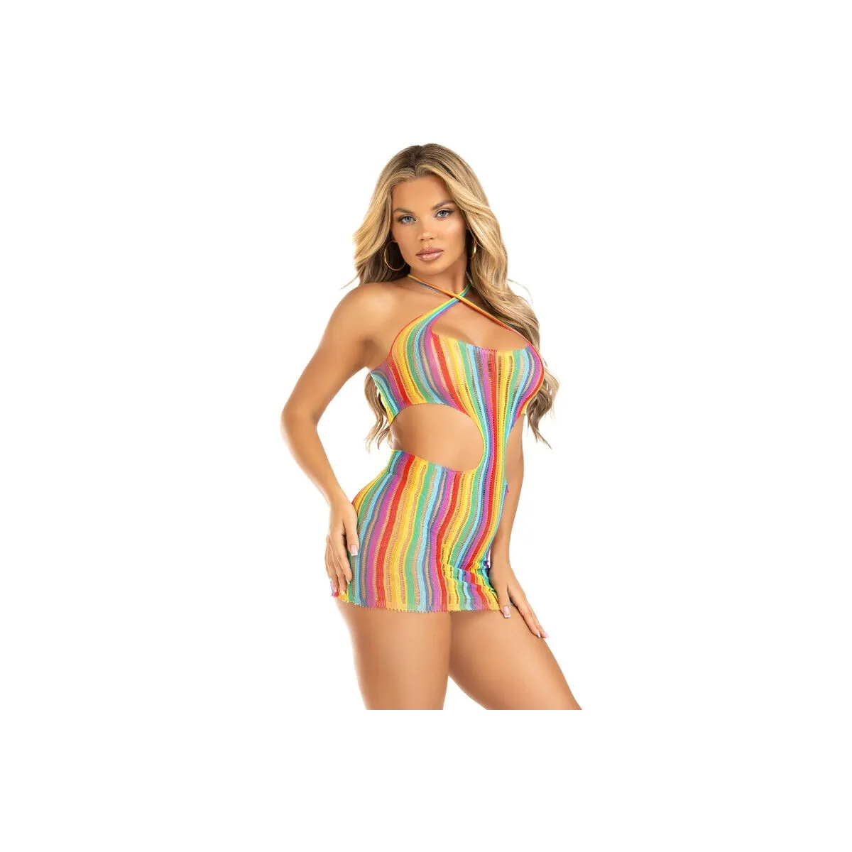 Kleid Mehrfarbig von Leg Avenue Dresses kaufen | Fesselliebe