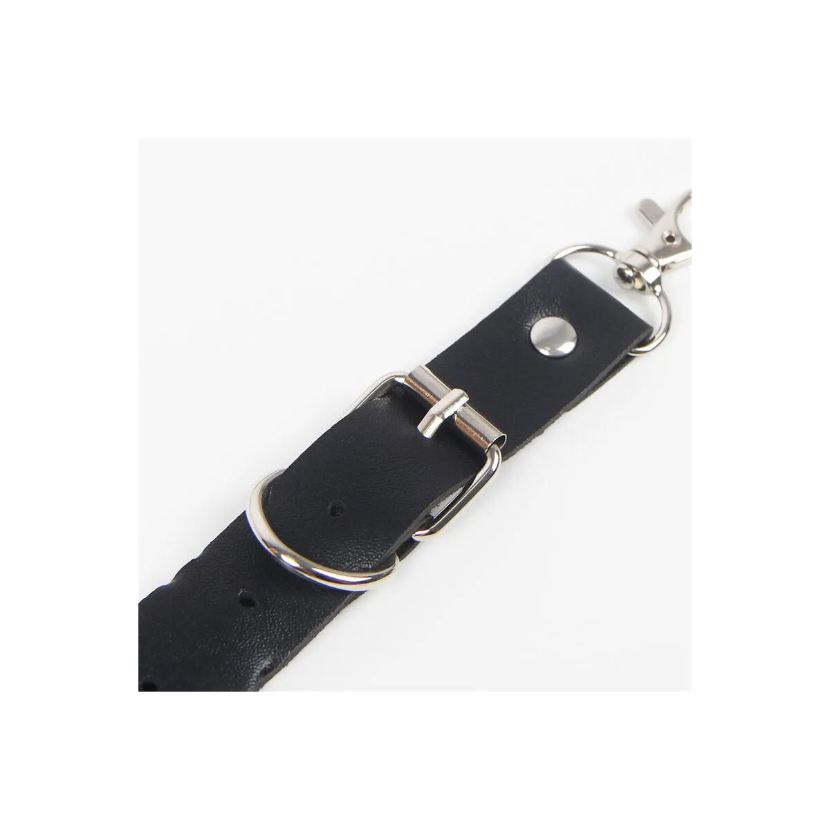 Gürtel und Strumpfband mit Ringen und Kette Detail One Size (S-L) von Subblime Fetish kaufen | Fesselliebe