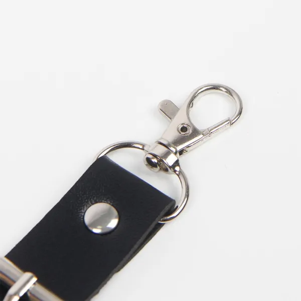 Gürtel und Strumpfband mit Ringen und Kette Detail One Size (S-L) von Subblime Fetish kaufen | Fesselliebe