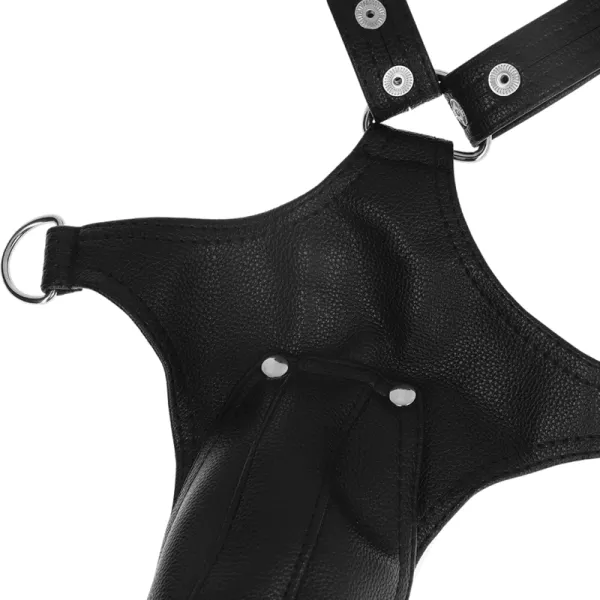Jockstrap-Harness aus Öko-Leder für Herren von Fetish Submissive Attitude kaufen | Fesselliebe