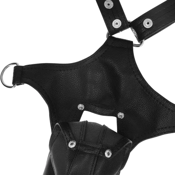 Jockstrap-Harness aus Öko-Leder für Herren von Fetish Submissive Attitude kaufen | Fesselliebe