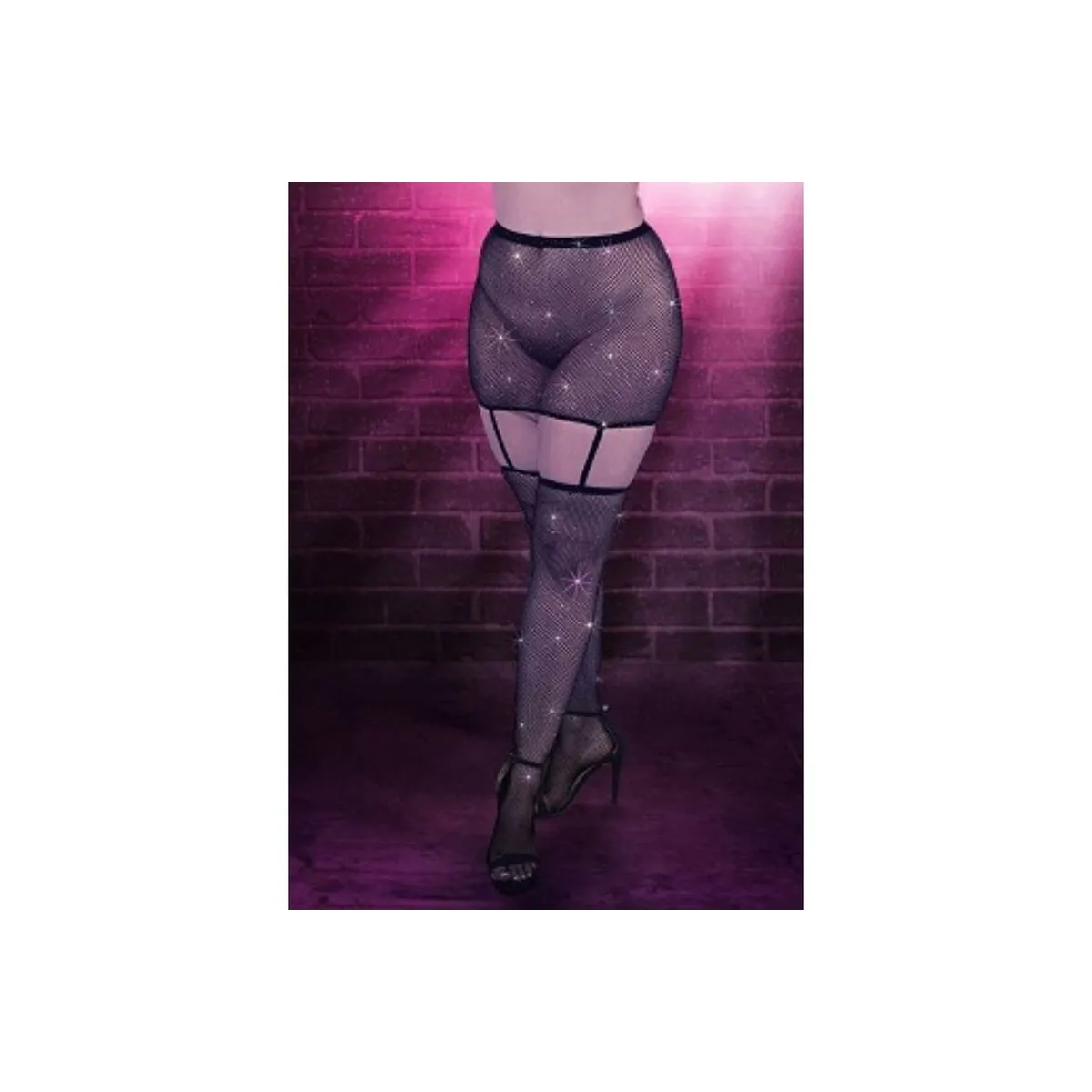 Radiance Garter-Rock, Oberschenkelhöhe, Plus Size von Calexotics kaufen | Fesselliebe