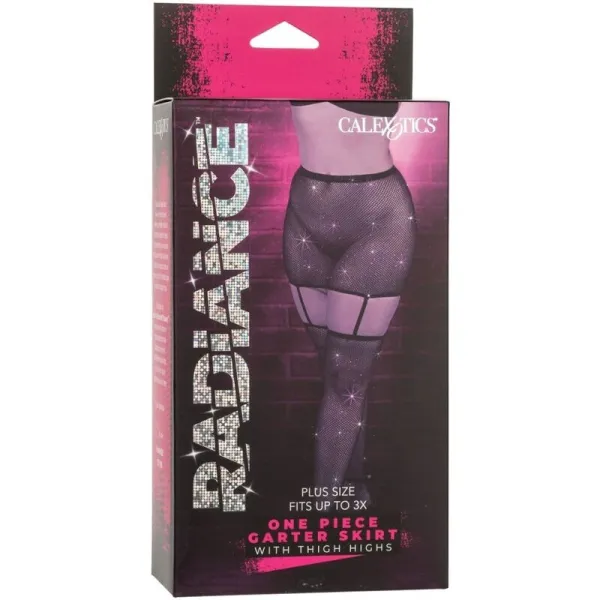 Radiance Garter-Rock, Oberschenkelhöhe, Plus Size von Calexotics kaufen | Fesselliebe