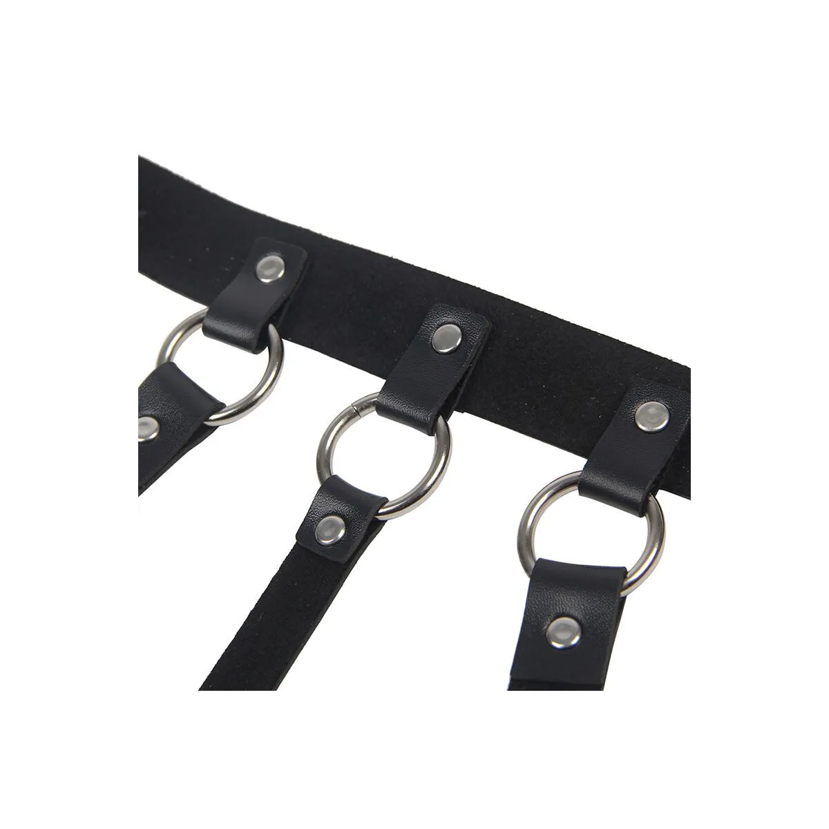 Brustharness mit Grossen Ringketten One Size (S-L) von Subblime Fetish kaufen | Fesselliebe