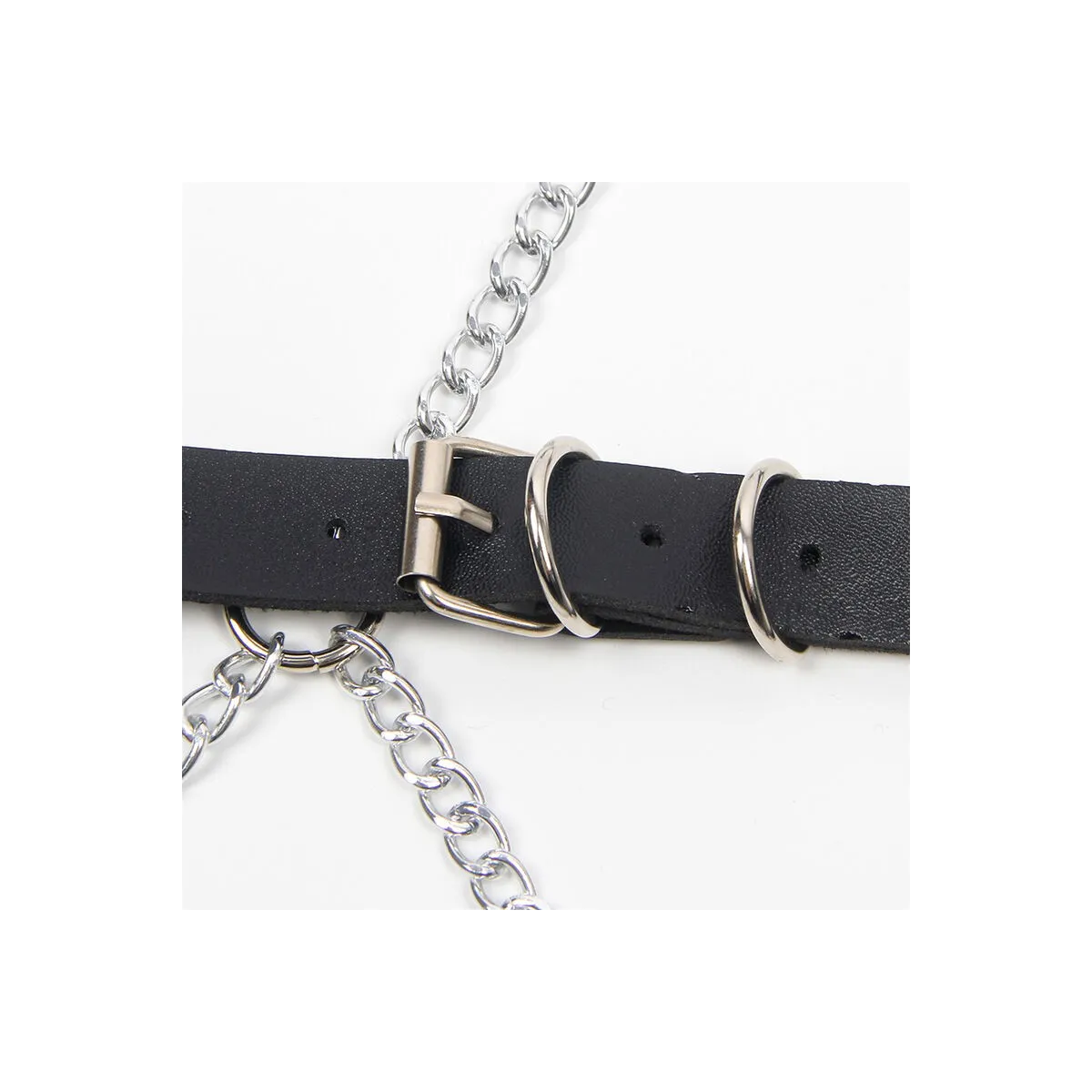 Ganzkörperharness mit Sternkettendetail One Size (S-L) von Subblime Fetish kaufen | Fesselliebe