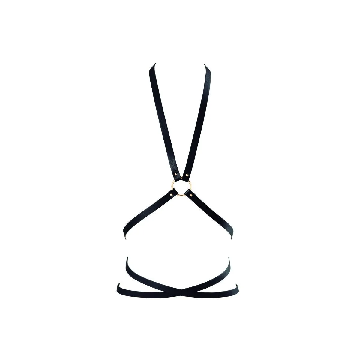 Multi-Way Harness Schwarz von Bijoux Maze kaufen | Fesselliebe