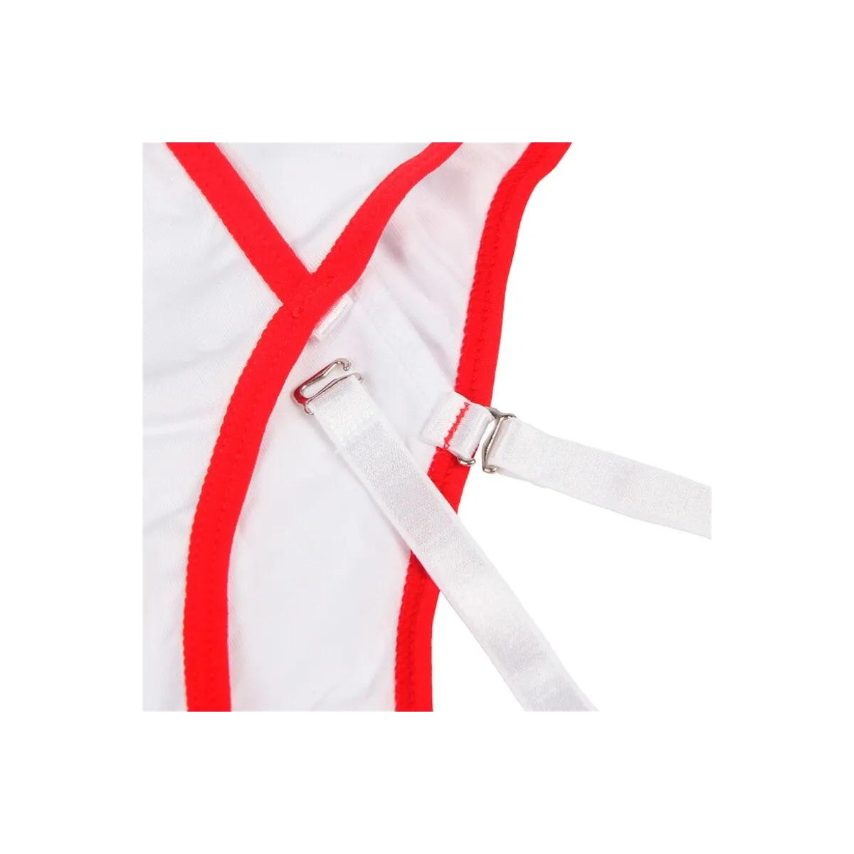 Sexy Krankenschwesterkostüm mit Teddy S/M von Subblime Costumes kaufen | Fesselliebe