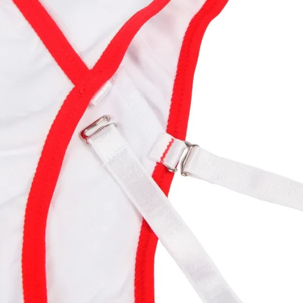 Sexy Krankenschwesterkostüm mit Teddy S/M von Subblime Costumes kaufen | Fesselliebe