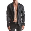 ♥ Herren Jacke Rmnicola001 Schwarz von Regnes Fetsih Plante Red Mark 2 ♥