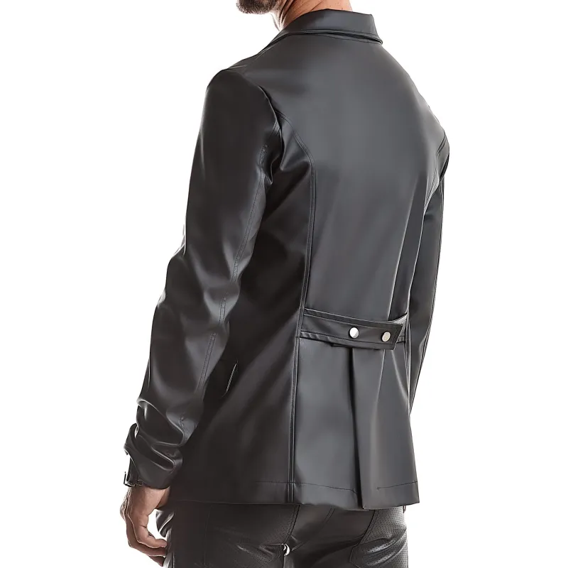 ♥ Herren Jacke Rmnicola001 Schwarz von Regnes Fetsih Plante Red Mark 2 ♥ kaufen | Fesselliebe 2