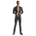 ♥ Herren Jacke Rmnicola001 Schwarz von Regnes Fetsih Plante Red Mark 2 ♥