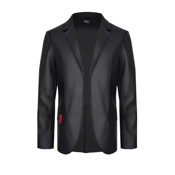 Herren Jacke Rmnicola001 Schwarz von Regnes Fetsih Plante Red Mark 2 | Fesselliebe.de
