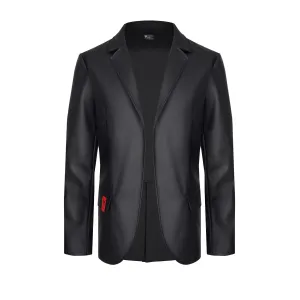 ♥ Herren Jacke Rmnicola001 Schwarz von Regnes Fetsih Plante Red Mark 2 ♥