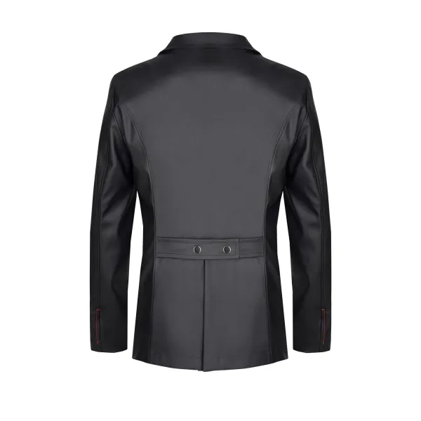 Herren Jacke Rmnicola001 Schwarz von Regnes Fetsih Plante Red Mark 2 | Fesselliebe.de