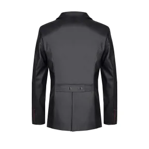♥ Herren Jacke Rmnicola001 Schwarz von Regnes Fetsih Plante Red Mark 2 ♥
