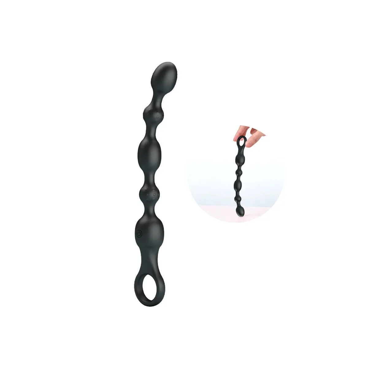 Van Anal Silikon Balls 10 Vibrationen Wiederaufladbares von Pretty Love | Fesselliebe.de