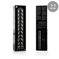 ♥ Modell 22 Dildo Borosilikatglas 21,5 X 2,5 cm Klar von Nebula Series By Ibiza ♥