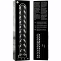 ♥ Modell 22 Dildo Borosilikatglas 21,5 X 2,5 cm Klar von Nebula Series By Ibiza ♥