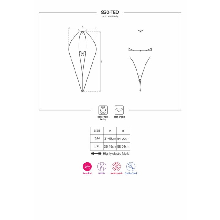 Body 830-Ted-1 von Obsessive | Fesselliebe.de