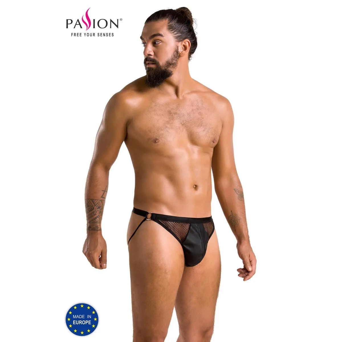 ♥ Luke Slip Ouvert Schwarz von Passion Men ♥ kaufen | Fesselliebe