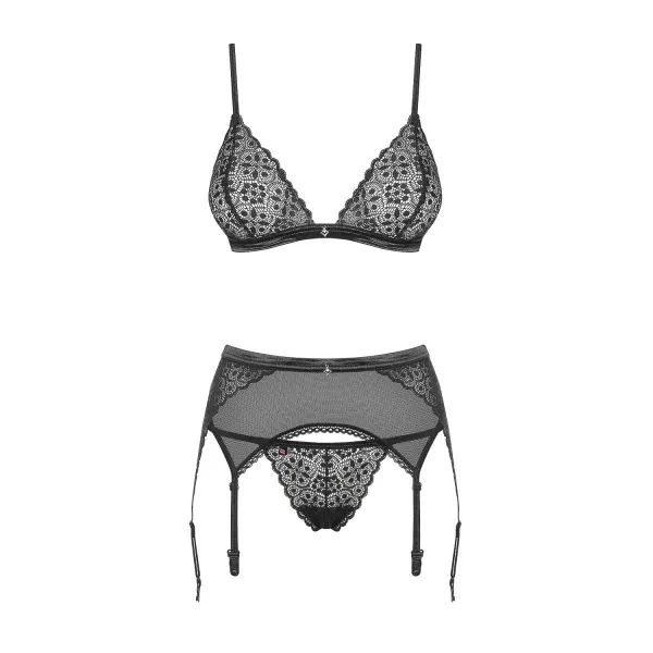 Shibu 3er Set Schwarz von Obsessive | Fesselliebe.de