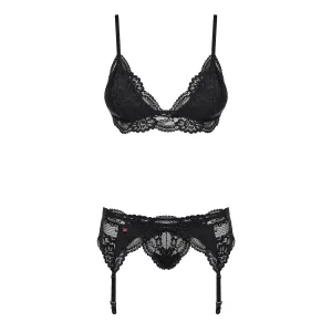 ♥ 3er Set Schwarz 810-Seg-1 von Obsessive ♥