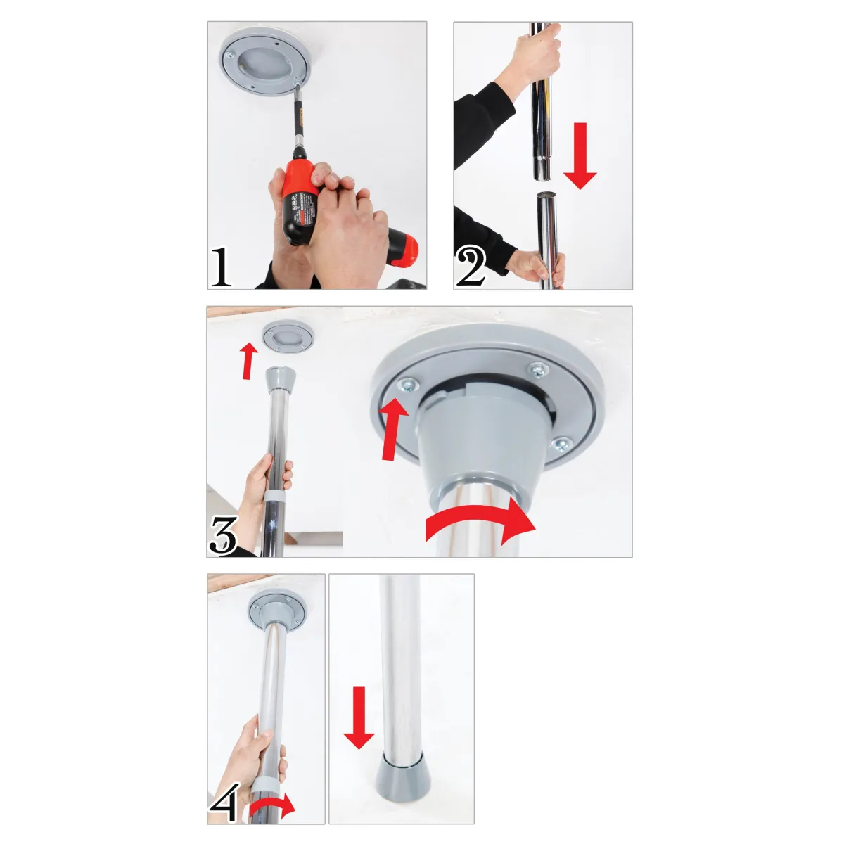 Fantasy Tanzstange Silber kaufen | Fesselliebe