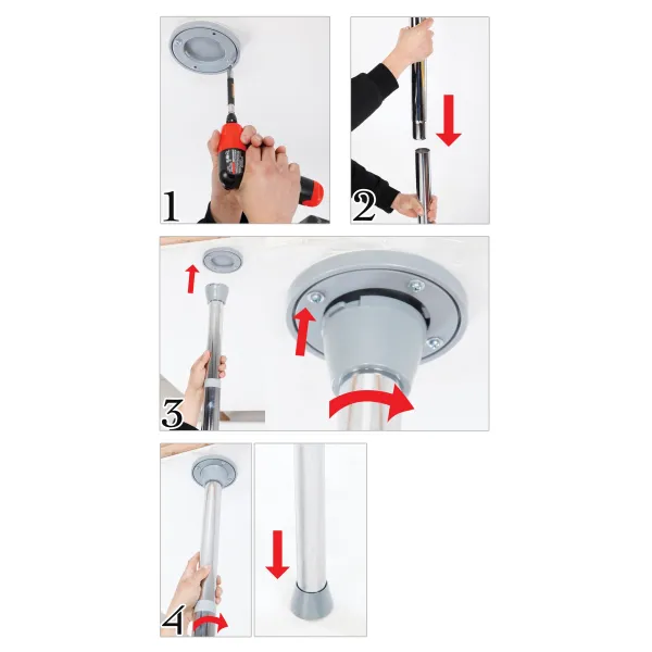 Fantasy Tanzstange Silber kaufen | Fesselliebe