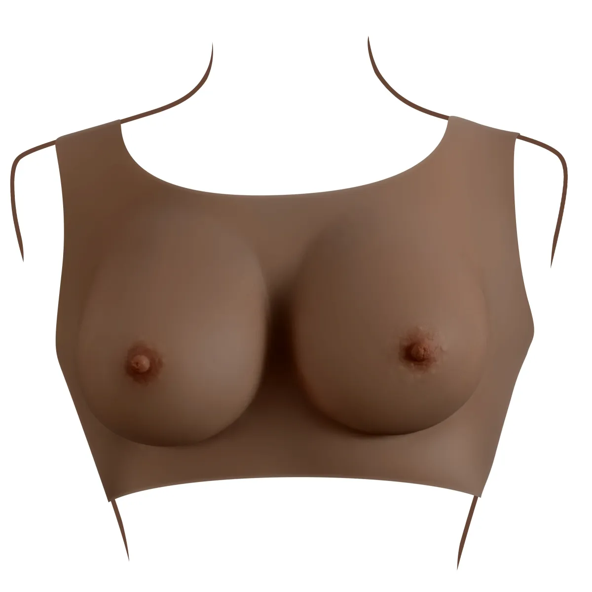 Undergarments - Plate C-Cup Dark kaufen | Fesselliebe