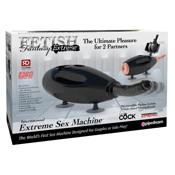 Internationale Extreme Sexmaschine Schwarz von Pipedream Fetish Fantasy Extreme kaufen | Fesselliebe