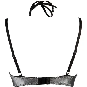 ♥ BH Schwarz-Silber V-9481 von Axami ♥