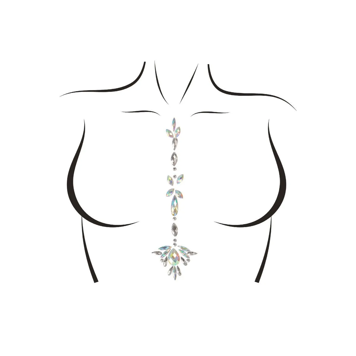 Klebekörperschmuck aus Jade von Leg Avenue Accesories kaufen | Fesselliebe