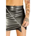 ♥ Schwarzer Minirock F126 von Noir Handmade Diva Collection ♥
