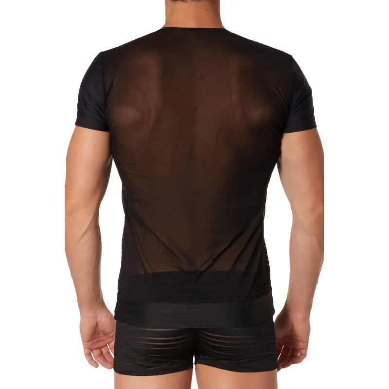 ♥ Schwarzes Herren T-Shirt 906-81 von Look Me ♥ kaufen | Fesselliebe 2