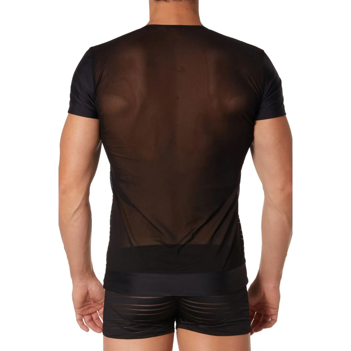 ♥ Schwarzes Herren T-Shirt 906-81 von Look Me ♥ kaufen | Fesselliebe