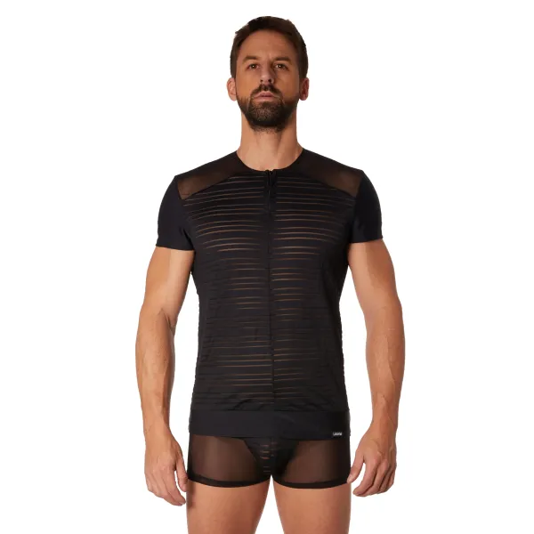 ♥ Schwarzes Herren T-Shirt 906-81 von Look Me ♥ kaufen | Fesselliebe