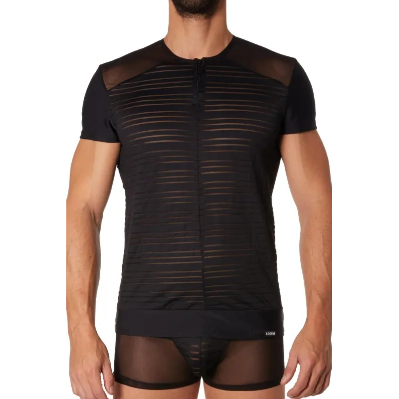 ♥ Schwarzes Herren T-Shirt 906-81 von Look Me ♥ kaufen | Fesselliebe