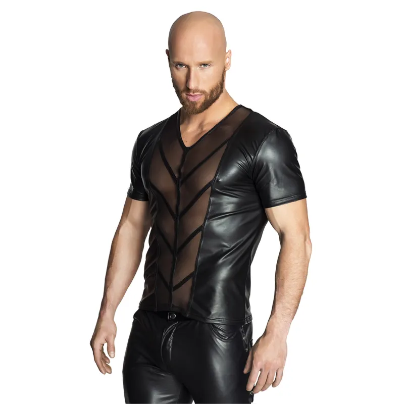 ♥ Schwarzes Shirt H029 von Noir Handmade ♥ kaufen | Fesselliebe 2