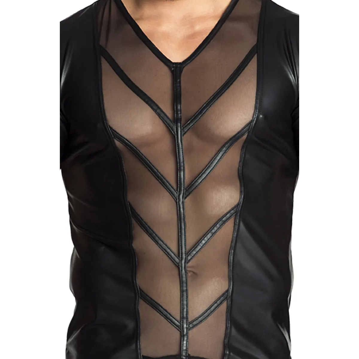 ♥ Schwarzes Shirt H029 von Noir Handmade ♥ kaufen | Fesselliebe