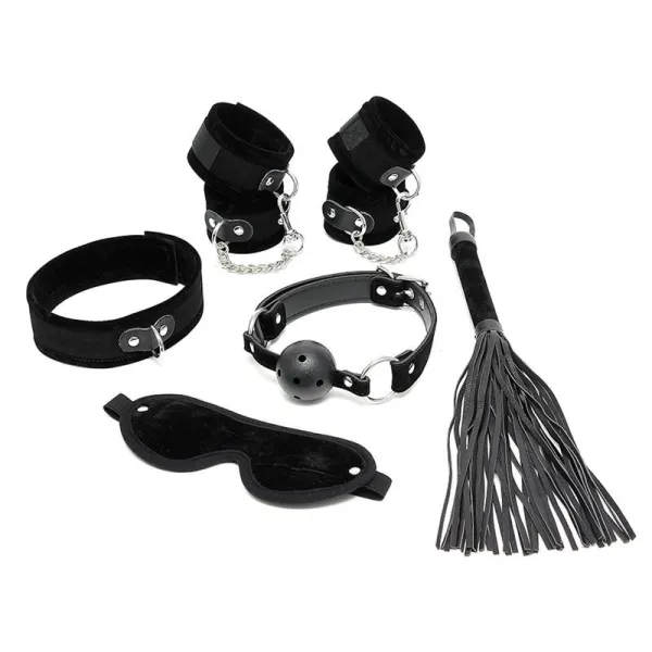 Rimba Komplettes Fesselset Schwarz von Bondage Play kaufen | Fesselliebe
