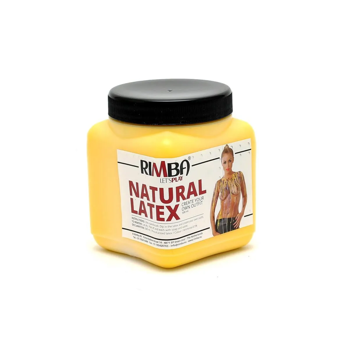 Flüssiglatex Gelb 500 ml von Latex Play kaufen | Fesselliebe