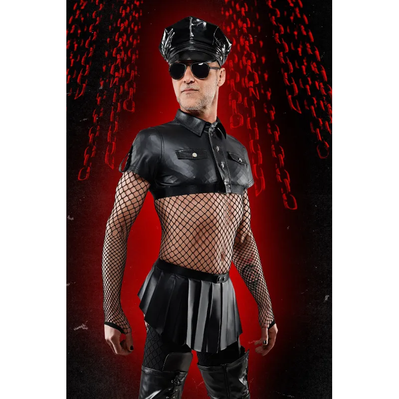 kurzer Rock BOJulian001 schwarz kaufen | Fesselliebe 2