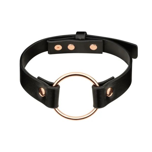 ♥ ROSY GOLD - CHOKER - SCHWARZ ♥