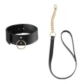 ♥ Schwarze Halskette mit Riemen von Bijoux Maze ♥