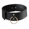 ♥ Schwarze Halskette mit Riemen von Bijoux Maze ♥